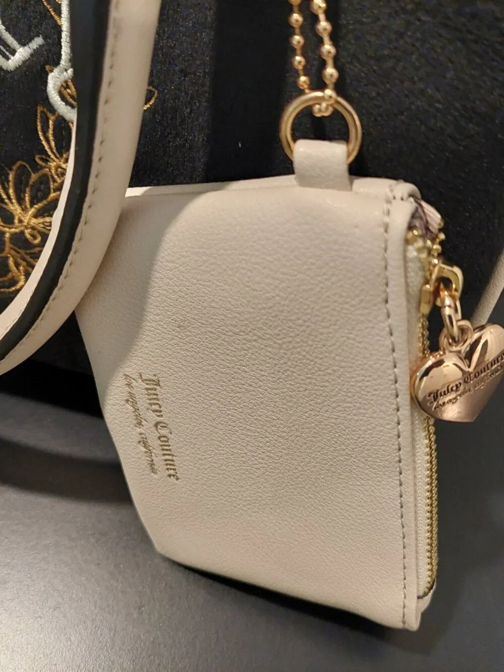 Juicy Couture Black and Cream